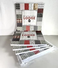 Mistletoe Lodge ~7 Packs~ Holiday Cardstock Paper The Paper Studio 12" x 12"