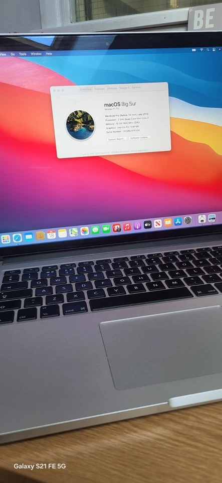 Apple MacBook Pro 15" 2013 · i7 · 16GB · 256GB, photo 2 of 5