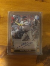 RONALD ACUNA JR 2021 Leaf Multi Sports Gold AUTO Super Nice Autographed Card 