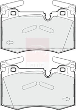 Brake Pads Set fits MINI COUPE COOPER R58 1.6 Front 10 to 15 34116784726 Quality