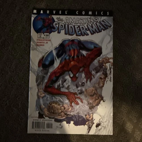 Amazing Spider-Man V.2 # 30 (# 471) Newsstand 1st Morlun & Ezekiel Sims NM- Cond