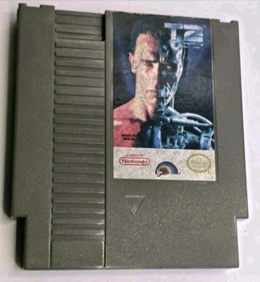 T2 Terminator 2 Judgment Day Nintendo NES 1992 