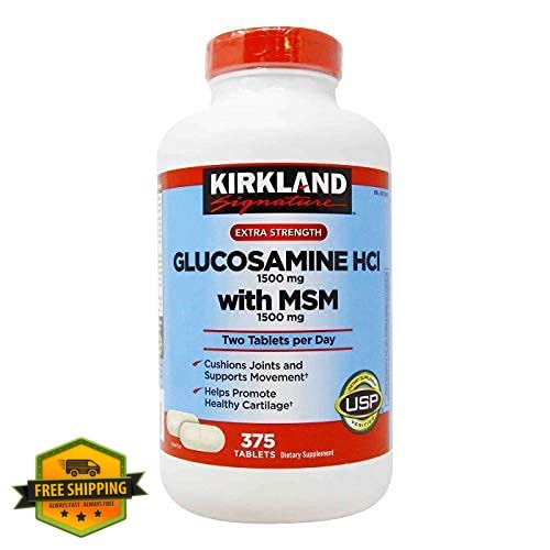 Kirkland Signature Glucosamine MSM Tablets