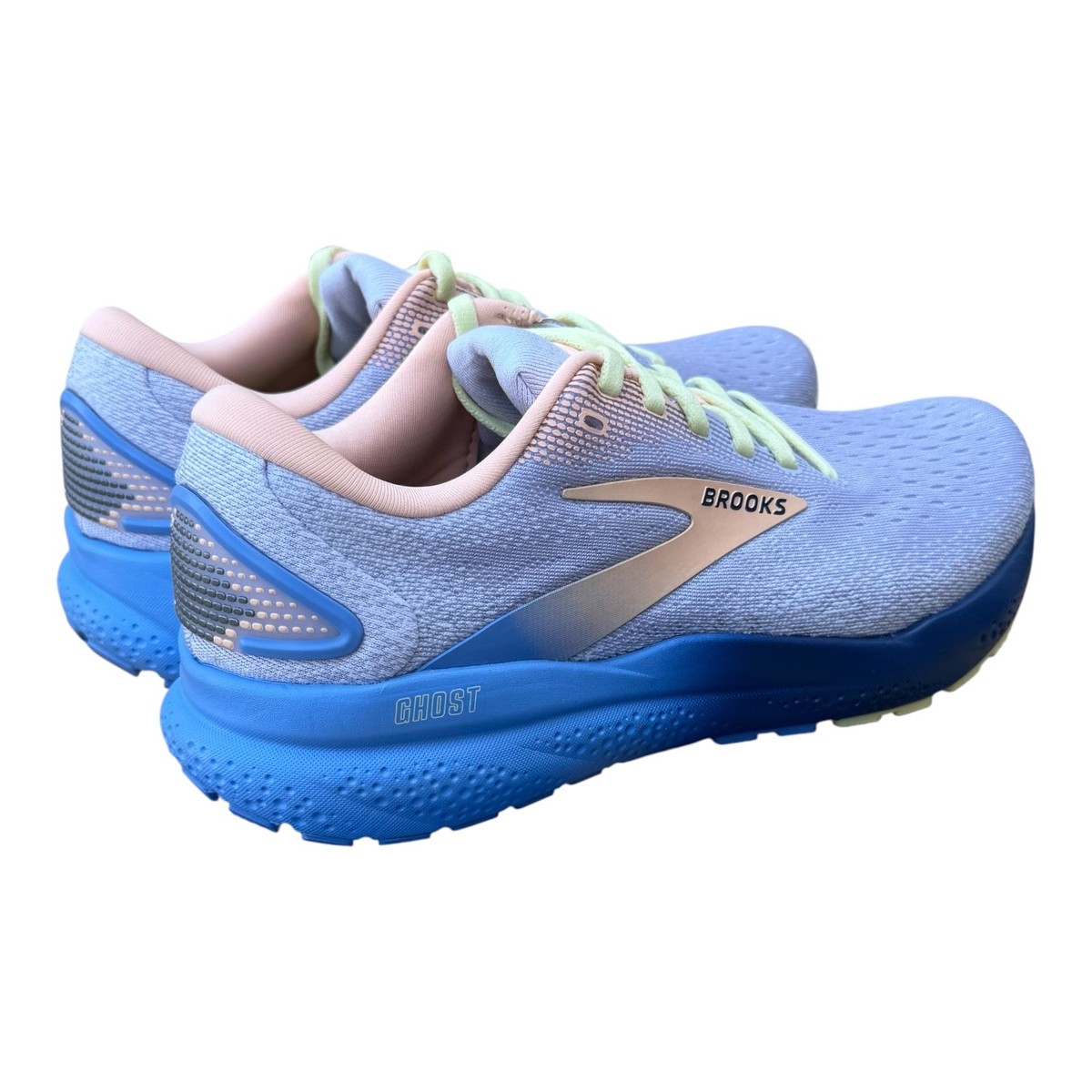 Buy Women's Brooks Ghost 16 Haze/ Blueprint/ Peach 120407-1B-182