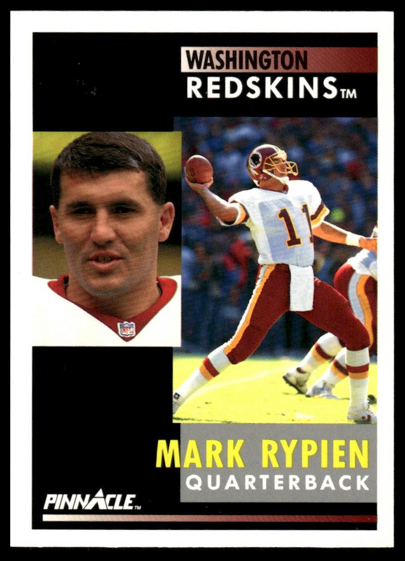 1991 Pinnacle #173 Mark Rypien