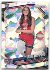 Kiki Iriafen 2025 Panini Prizm WNBA Ice Prizm Mystics
