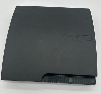 Sony PlayStation 3 PS3 CECH-3001A 230GB Black Gaming Console ONLY Fair