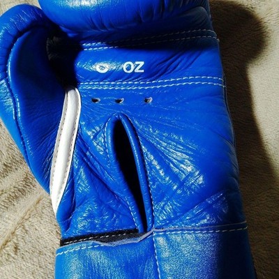 Winning Boxing Gloves 8oz Blue MS200B Pro Model Japan Used | eBay