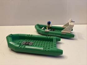 LEGO CITY: Coast Guard Patrol #60014 Incomplete 2 Speed Boats Only