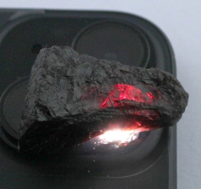 Natural Red Brown Painite 97,40 Ct AGI Zertifiziert Roh Edelstein 1 Stück