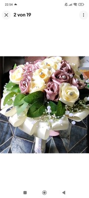 Ein Blumenstrauß für die Braut