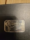 Rare Ussc "Happy Birthday 75" 1 Oz .999 Silver Art Bar! Must Have!