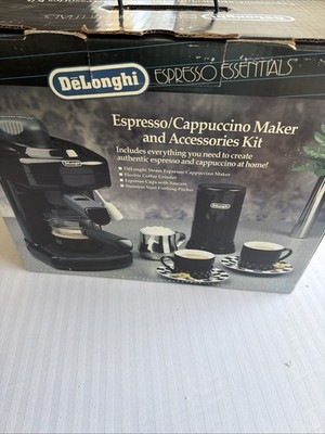 De'Longhi Black  Espresso and Cappuccino Machine