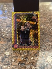 CADE CUNNINGHAM 2025-26 TOPPS CHROME GOLD GEOMETRIC REFRACTOR /50 #6 Q6529