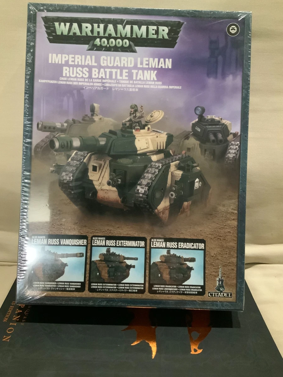 WARHAMMER 40000 ASTRA Militarum Leman Russ Battle Tank, bien peint, tabletop+ EUR 62,50 - FR