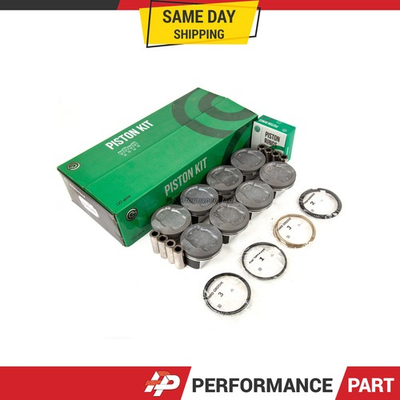 #ad #ad Pistons w Rings for 08 11 Dodge Chrysler Mitsubishi 4.7L SOHC 16V $170.99