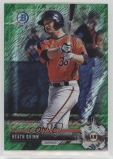 2017 Bowman Chrome Prospects Green Shimmer Refractor /99 Heath Quinn #BCP249 y8h
