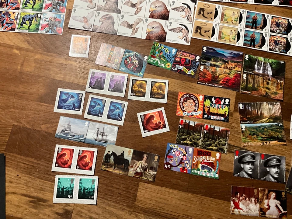 Juego de sellos conmemorativos GB año sin M/S - MNH 2019 valor nominal £305++ Foto 2 de 4