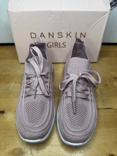 Danskin Girls Vortex Lace Up Sneaker By Danskin Size 3 -Color Blush