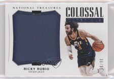 2017 Panini National Treasures Colossal Materials 36/99 Ricky Rubio #CM-22 1u6