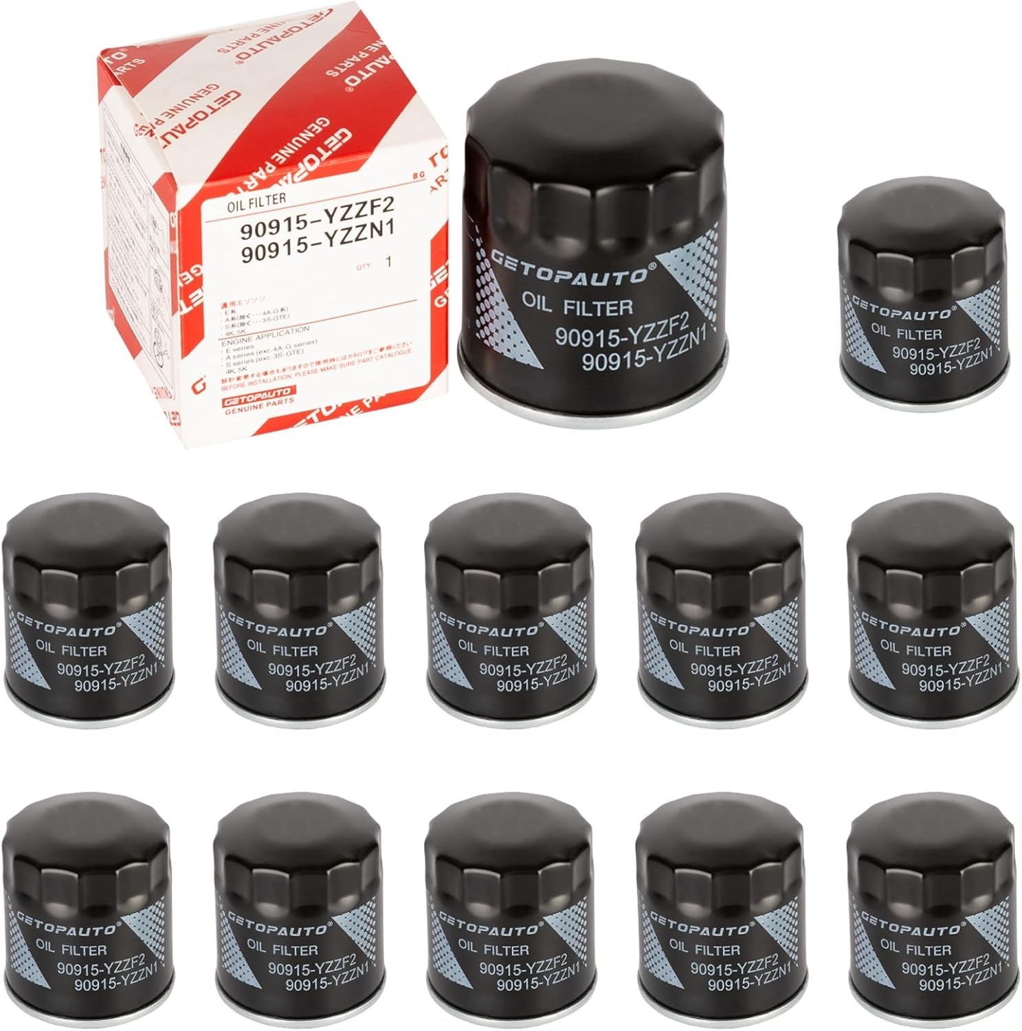 Filter Compatible With Toyota (set Of 12)
