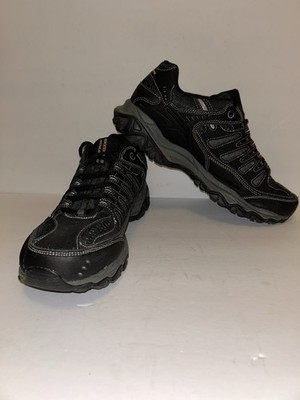 Skechers Men After Burn Memory Fit 50125 Black  Athletic Shoes Sneakers Size 12