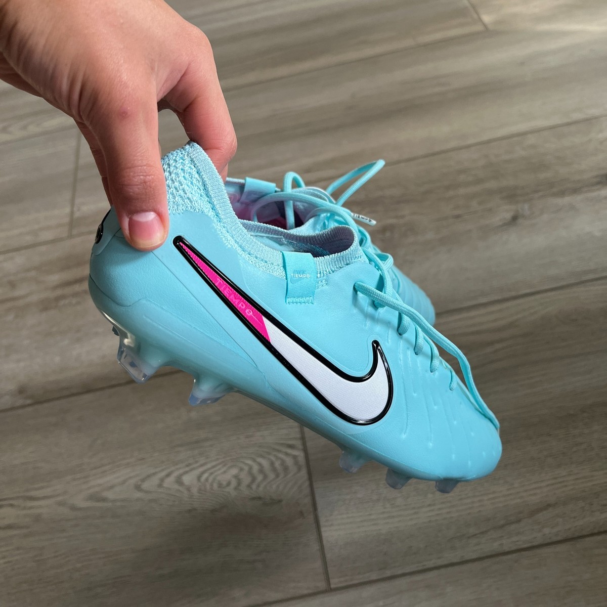 Men\'s Size Nike Tiempo Legend 10 Elite FG Prism Pack Soccer Cleats Blue NEW Nike Tiempo Legend 10 Elite FG Prism Pack for Sale  main image 4