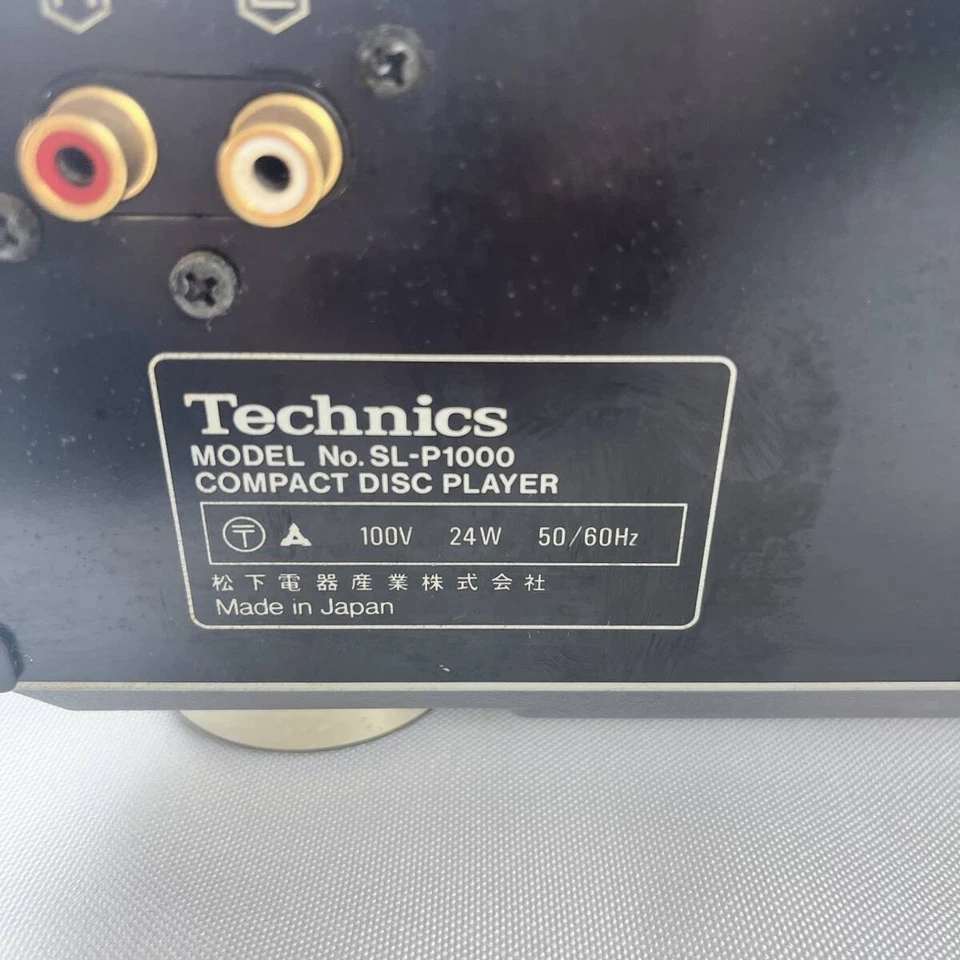 Technics SL-P1000 Reproductor de CD AC100V Japón Foto 4 de 4