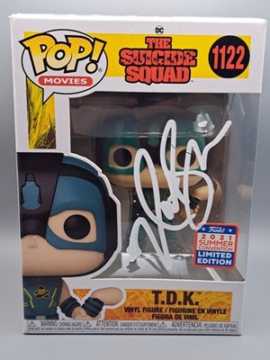 Nathan Fillion Signed Autographed Funko Pop   T.D.K #1122  COA #108084 AUTO