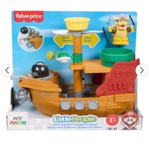 Fisher Price Little People Super Mario Bowser s Airship New