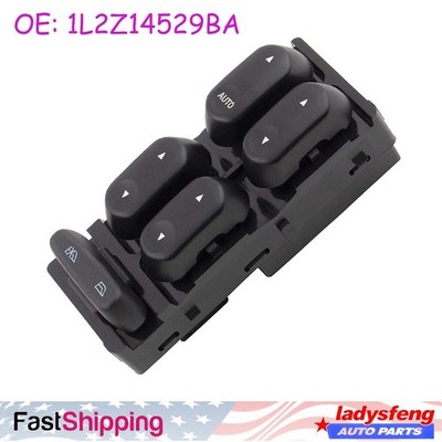 Master Electric Power Window Switch For Ford Mercury Driver Side LH 1L2Z14529BA