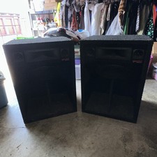 Set Of 2 Gemini PA/DJ Cabinet Speakers Model ...