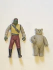1984 1985 Vintage Star Wars Last 17 POTF LUMAT Ewok & BARADA Action Figures