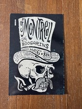 original   2014   OF MONTREAL   St Petersburg FLORIDA 6"x4" card stock