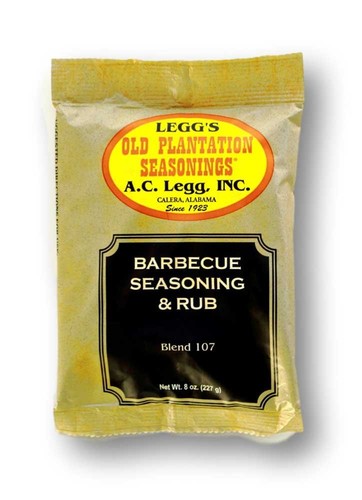 A.C. Legg - Barbecue Seasoning and Rub - 8 Ounce 