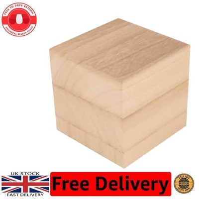 Naturholz 10 cm Würfel - einfaches, aber fesselndes Twisty Puzzle für Anfänger
