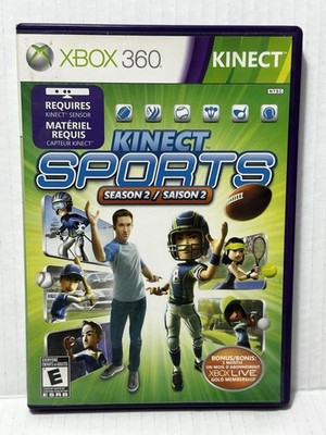 Kinect Sports Season 2 (Microsoft Xbox 360, 2011) CIB Complete