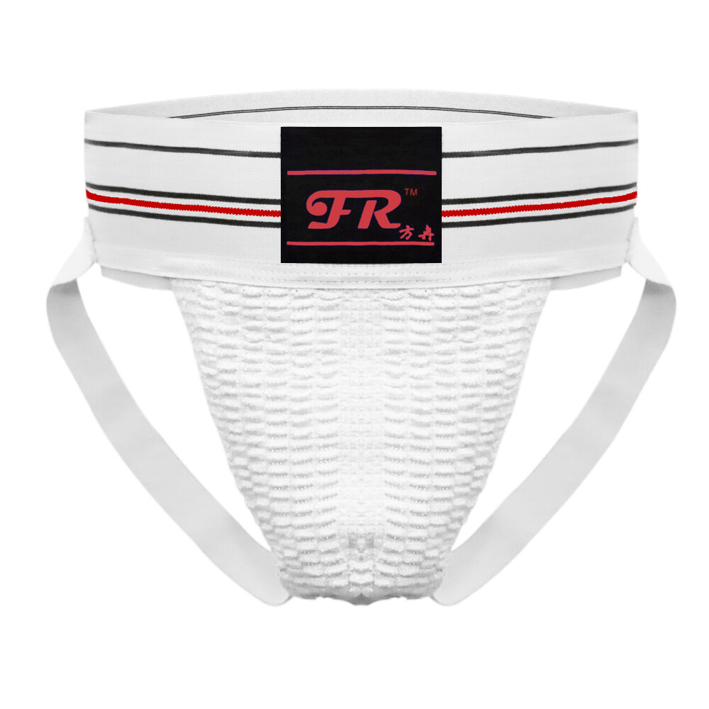 FR Mens 3 Inch Stripe Waistband Athletic Supporter Jockstrap Sexy