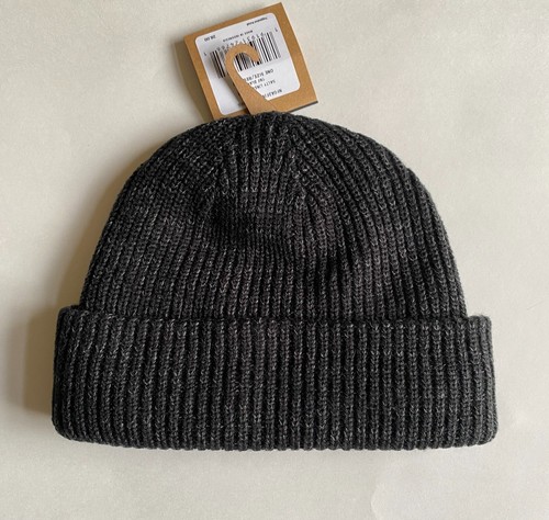 NWT Mens The North Face Salty Dog Lined Cuffed Beanie Hat Ski Cap Gray Black - Picture 4 of 8