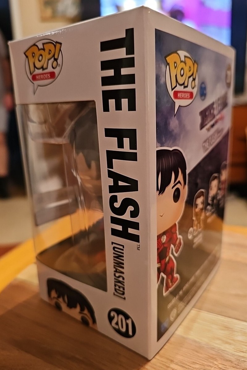 Funko Pop DC Justice League The Flash (Unmasked) #201 Regal