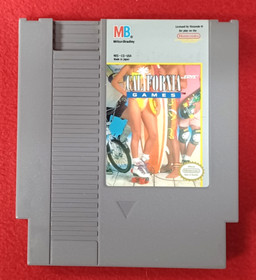 Aut&eacute;ntico cartucho NES California Games (Nintendo Entertainment System, 1989)