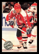 Dale Hunter #245 1991-92 Pro Set Platinum Washington Capitals