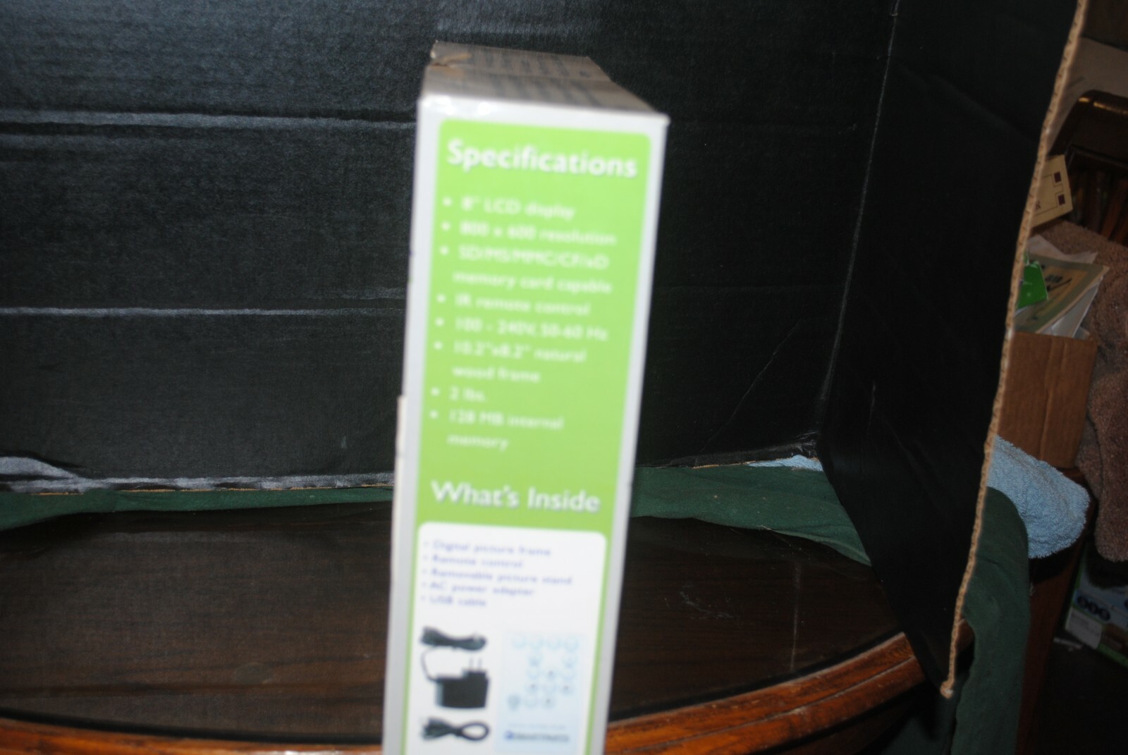 Smartparts Digital Picture Frame Stores up to 2000 Pictures eBay