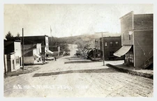 Main St. c.1918 Deary ID Idaho RPPC Photo Postcard COPY