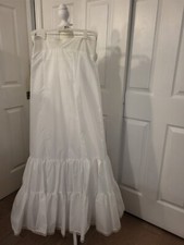 Davids Bridal White Nylon Slip Size 12