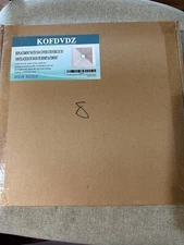 Replacement Bath Fan Cover - 9.75 x 9.75 inches - white - new