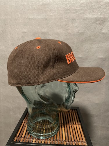 Cleveland Browns Hat Cap Mens 7 1/2 Fitted Twins Enterprise Helmet Wool Blend - Picture 3 of 10