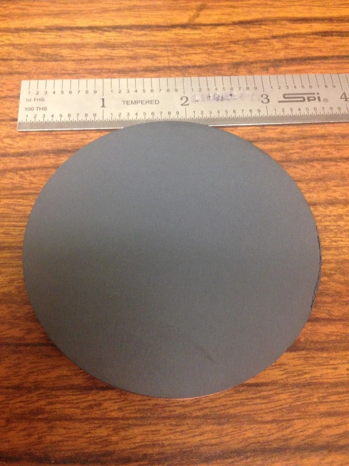 Indium Tin Oxide sputter target: ITO 90/10 99.99% pure, 3" x 0.1" bonded to Cu - Image 2 of 3