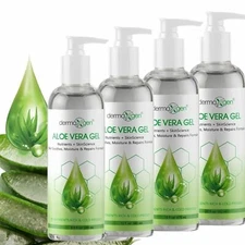 100% PURE Aloe Vera Soothing Gel Moisturizer Anti Aging Skin Care Hair Treatment