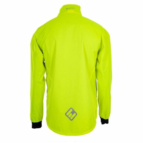 Chaqueta de lluvia reflectante ETC para damas árida verso resistente a la intemperie plateada/amarilla 5 tallas - Imagen 4 de 4